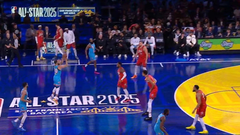 Team Σακίλ - Team Τσακ 41-25: Θριάμβευσε στο 74ο All Star Game μοιράζοντας θέαμα (vid)