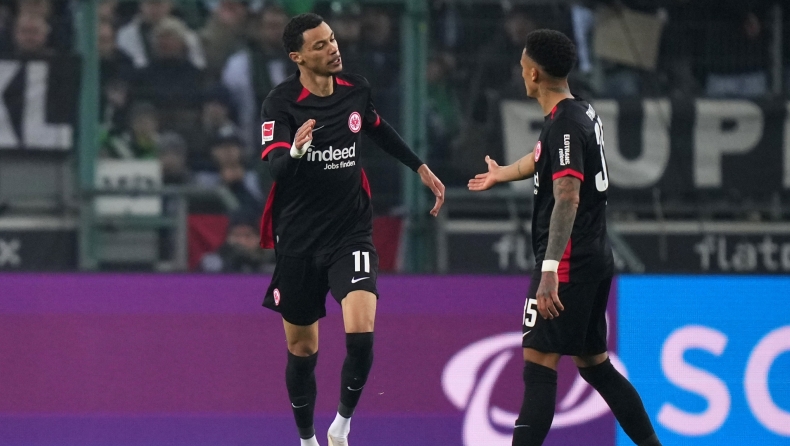 Γκλάντμπαχ - Άιντραχτ Φρανκφούρτης 1-1: Συνέχεια στο σερί των «Χ» για τους Αετούς 