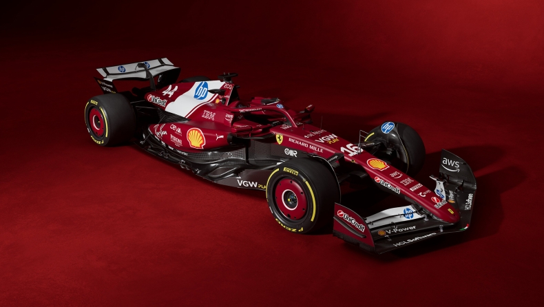 F1 - Η Ferrari παρουσίασε την SF-25 των Χάμιλτον και Λεκλέρ 