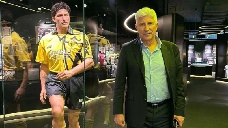 Ο Στέλιος Μανωλάς της ΑΕΚ