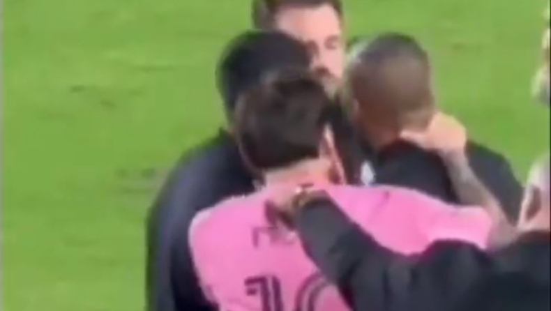 Μέσι: Τιμωρήθηκε με χρηματικό πρόστιμο επειδή άρπαξε από τον αυχένα αντίπαλο βοηθό προπονητή (vid)