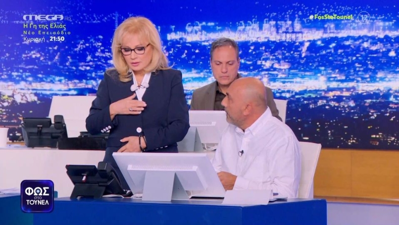 Η πληροφορία στον «αέρα» για τον Βασίλη Καλογήρου που σόκαρε τη Νικολούλη: «Χρησιμοποίησαν αυτοκίνητο;» (vid)