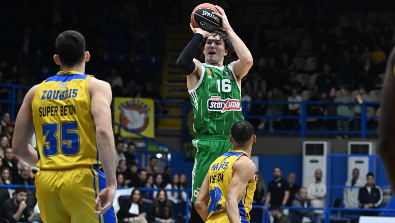 Περιστέρι - Παναθηναϊκός 84-99: Πήρε ψυχολογία στο Περιστέρι πριν από την κρίσιμη «διαβολοβδομάδα» (vid)