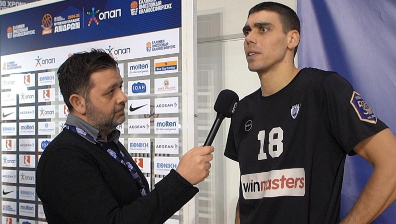 Περσίδης στο Gazzetta: «Είναι ένα ματς με τον Ολυμπιακό, προφανώς και έχουμε στο πίσω μέρος του μυαλού μας τον τελικό!» (vid)