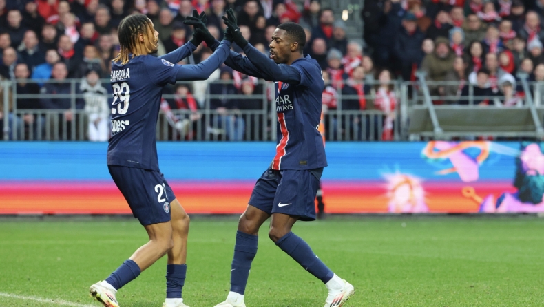 Μπρεστ - Παρί Σεν Ζερμέν 2-5: Ξέσπασε με πεντάρα και ξέφυγε στο +13