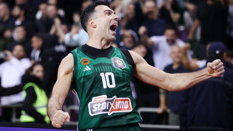 Παναθηναϊκός - Ολυμπιακός: MVP ο Σλούκας