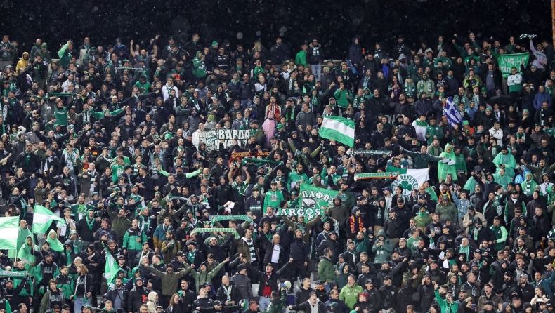 Παναθηναϊκός στον κόσμο του: «Σας ευχαριστούμε για την ανιδιοτελή στήριξη σας»