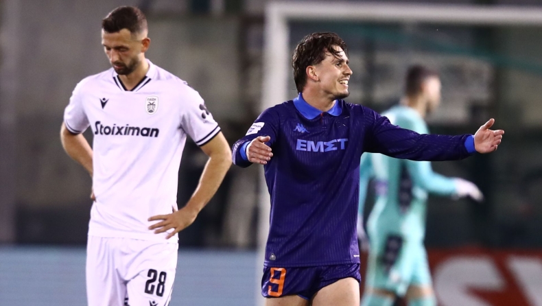 Athens Kallithea - ΠΑΟΚ: Χαμένο πέναλτι o Ντεμέτριους και ακυρωθέν γκολ του Αλφαρέλα μέσω VAR στις καθυστερήσεις (vids)