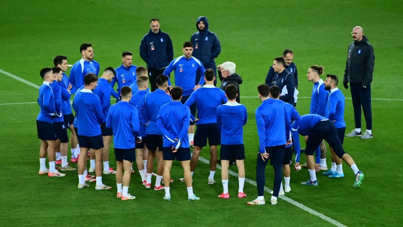 Το Gazzetta στην τελευταία προπόνηση της Εθνικής (vid)