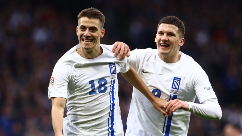 Σκωτία-Ελλάδα: Η «γαλανόλευκη» «έχτισε» ωραία το παιχνίδι της και 0-1 ο Κωνσταντέλιας (vid) 