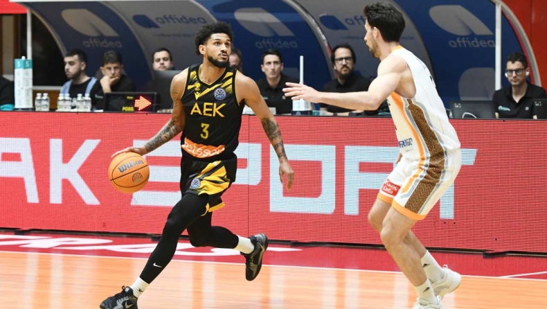 Προμηθέας - ΑΕΚ 56-60: Αλύγιστη Ένωση με ανατροπή, περιμένει αντίπαλο στα προημιτελικά (vid)