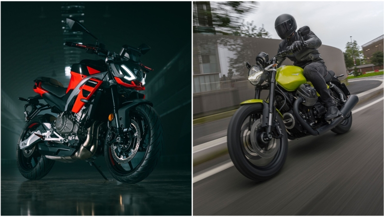 Aprilia Tuono 457 και Moto Guzzi V7 Sport: Διαθέσιμες για προπαραγγελία