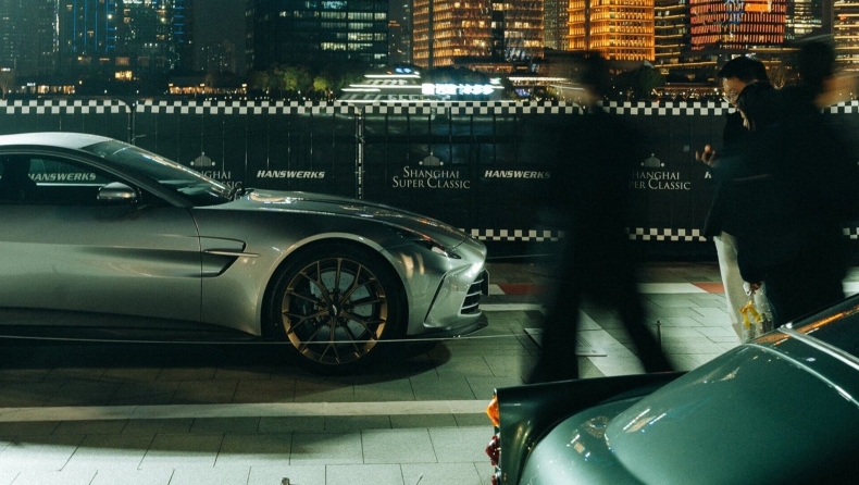 H Aston Martin μάγεψε τη Σαγκάη εκτός πίστας (vid)