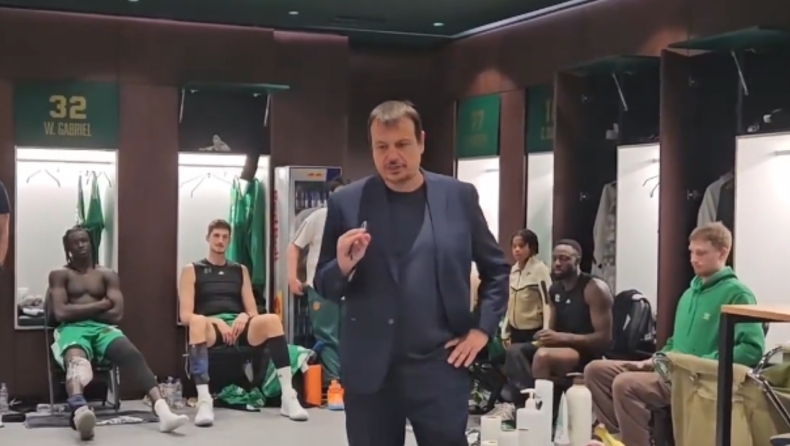 Αταμάν στα αποδυτήρια: «Πέρυσι δεν κερδίσαμε στο ΣΕΦ για την Euroleague, πάμε να κερδίσουμε φέτος» (vid)