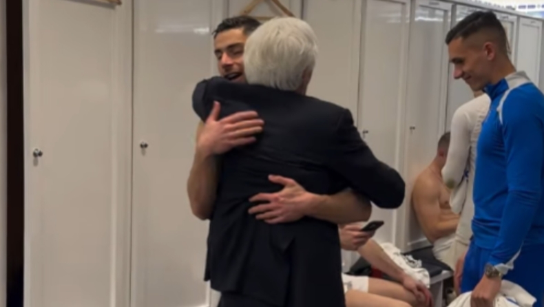  Εθνική Ελλάδος: Ο Γιοβάνοβιτς αγκάλιασε όλους τους διεθνείς και η ατάκα του Μασούρα: «Ασε με να κάνω το κομμάτι μου...» (vid) 