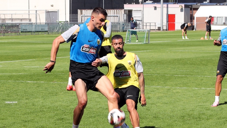 Χρυσόπουλος: «Πιστεύω στον εαυτό μου και θα πάω να το δείξω στην προετοιμασία της ΑΕΚ»