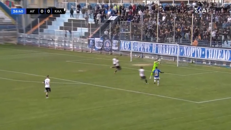 Αιγάλεω - Καλαμάτα: Ο Ενομό έβγαινε τετ α τετ αλλά στην τελική του τα έκανε... μούσκεμα (vid)