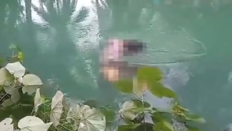 Κροκόδειλος κατασπάραξε γυναίκα: Η στιγμή που βγαίνει με τη σορό της από το ποτάμι (vid)