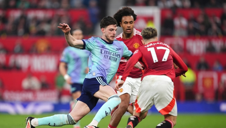 Μάντσεστερ Γιουνάιτεντ - Άρσεναλ 1-1: «Χ»αμένοι οι Λονδρέζοι, στο -15 από την κορυφή!