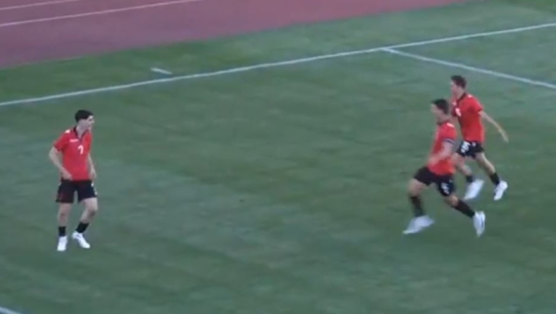 ΠΑΟΚ: Ο Γκιόκα έκανε χατ τρικ με την Κ17 της Αλβανίας (vid)