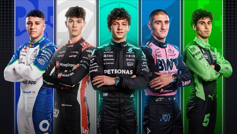 F1 - Γνωρίστε τους rookies του 2025 (vid)