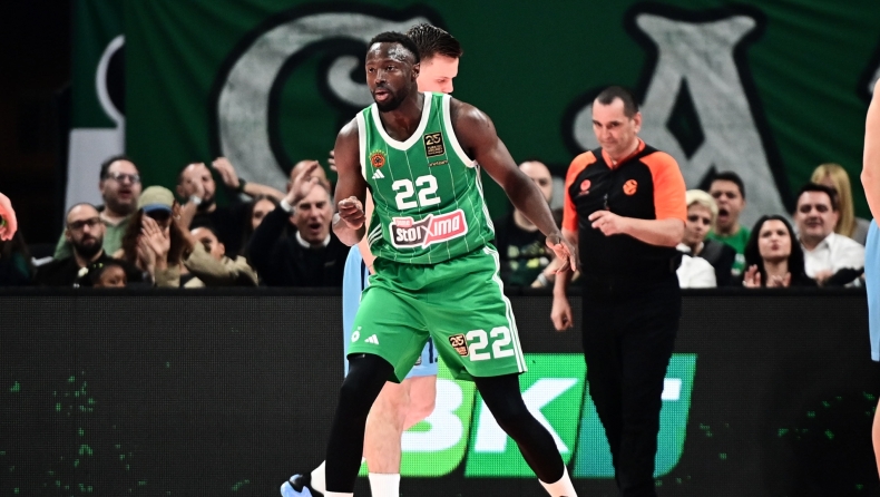 Παναθηναϊκός: Στομαχικές διαταραχές ο Γκραντ, αναμένεται να παίξει κόντρα στη Μακάμπι