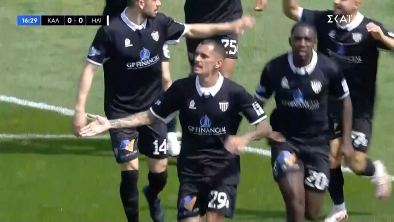 Καλαμάτα - Ηλιούπολη 2-0: Άνετο τρίποντο και στο -1 από την κορυφή (vid)