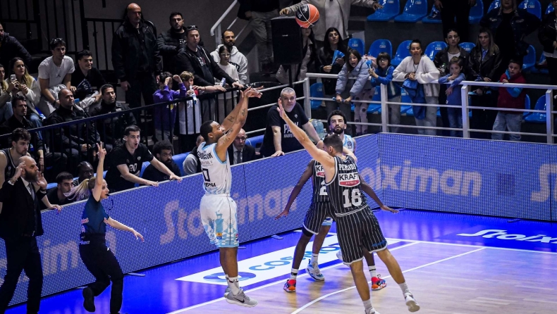 Κολοσσός-ΠΑΟΚ 84-83: Το τρίποντο νίκης του Γκάουντλοκ (vid)