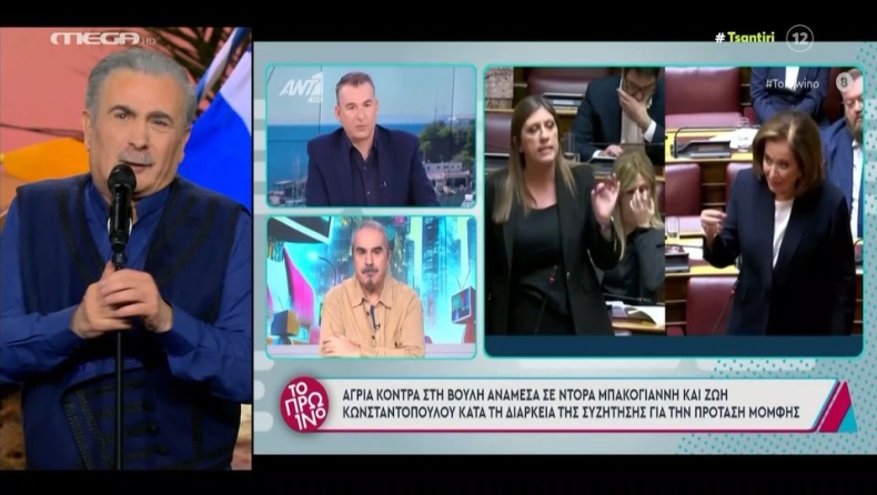Επίθεση Λαζόπουλου σε Λιάγκα: «Πιστεύω ότι την π@ζ#$ς μπροστά στον καθρέφτη σου» (vid)