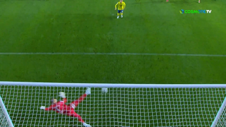 Παναιτωλικός - Λεβαδειακός: Το 1-0 από τα πόδια του Λιάβα με εκτέλεση πέναλτι (vid)