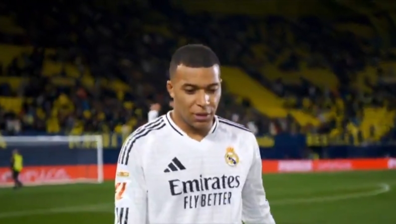 Μπαπέ μετά το Βιγιαρεάλ-Ρεάλ: «Τι δύσκολο παιχνίδι, είμαι πτώμα» (vid)