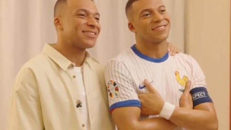 Μπαπέ: Η αντίδραση του Γάλλου όταν συνάντησε το ομοίωμά του στο Μουσείο Μαντάμ Τισό (vid)