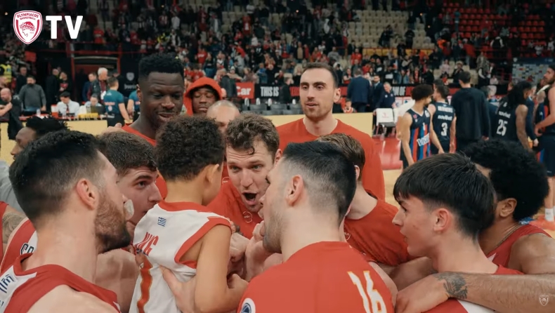 Ολυμπιακός: Η παρακάμερα από την άνετη νίκη επί του Πανιωνίου (vid)