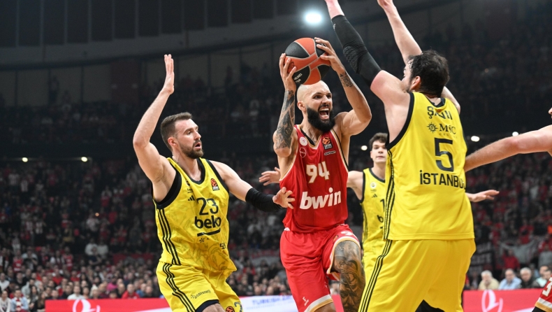 EuroLeague: Το πρόγραμμα Ολυμπιακού και Φενέρμπαχτσε με φόντο την κορυφή της κανονικής περιόδου