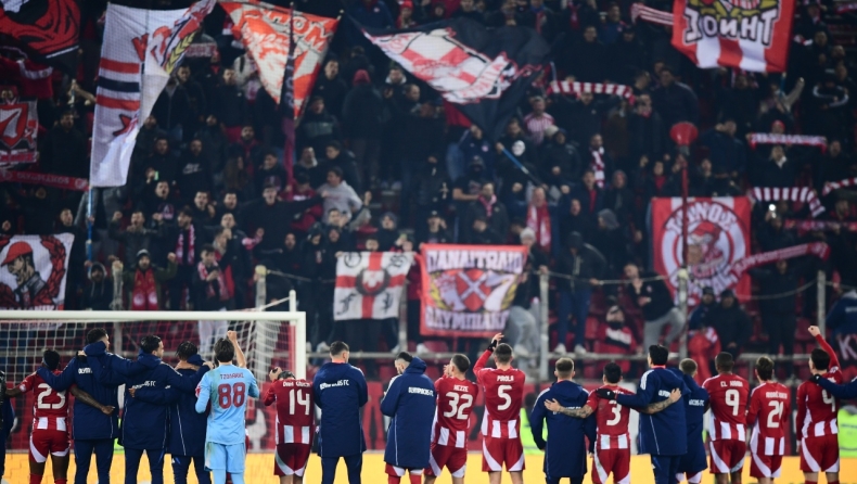 Ολυμπιακός: Τα διαδοχικά sold out στη Stoiximan Super League 1 και η πρωτιά του στα εισιτήρια