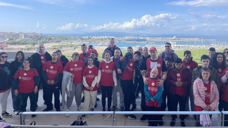 Ολυμπιακός: Επίσκεψη του One Team στο «Σταύρος Νιάρχος»