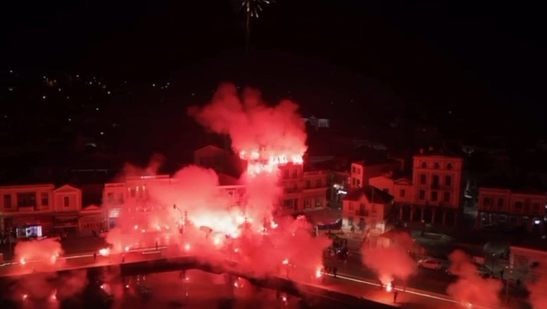 Ολυμπιακός: «Κάηκε» όλη η Ελλάδα για τα 100 χρόνια (vids)