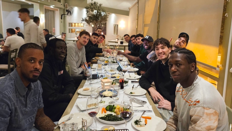 Παναθηναϊκός, Σλούκας: Παρέθεσε δείπνο σε συμπαίκτες και προπονητές