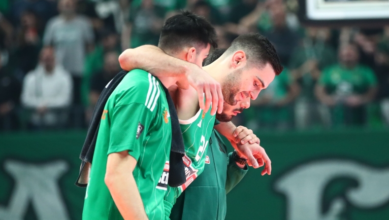 Παναθηναϊκός, Παπαπέτρου: Διάστρεμμα υπέστη ο διεθνής φόργουορντ 