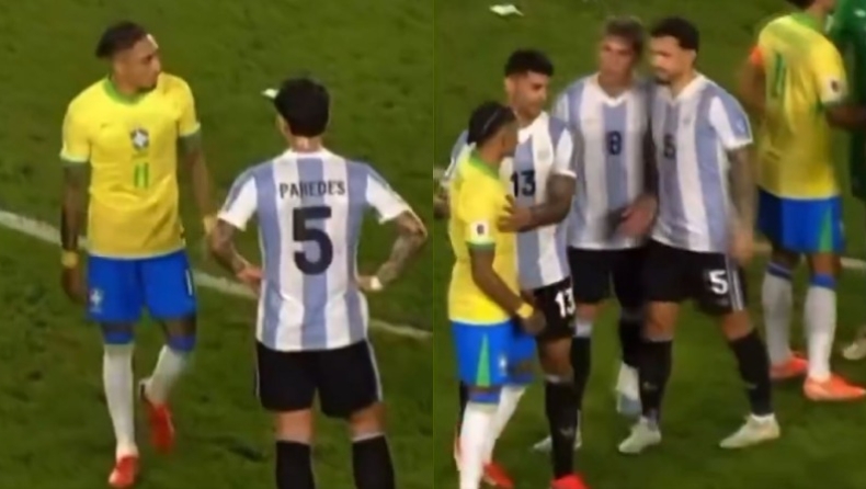 Παρέδες για Ραφίνια: «Μη μιλάς, αν δεν μπορείς να υποστηρίξεις τις δηλώσεις σου στο γήπεδο»