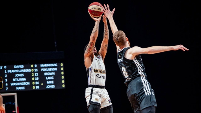 Dubai BC - Παρτίζαν 80-72: Λύγισε η ομάδα του Ομπράντοβιτς