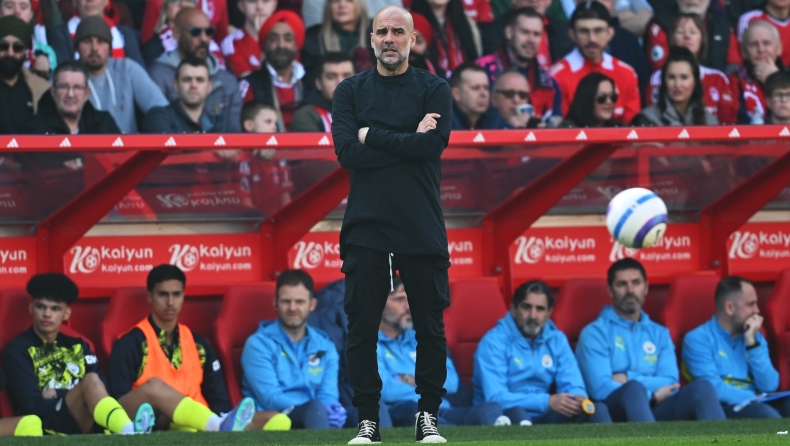 Γκουαρδιόλα: Ισοφάρισε ρεκόρ ήττων στη Σίτι μετά τη γκέλα στο «City Ground»