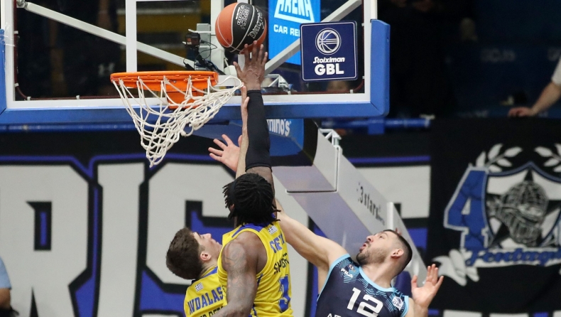 Περιστέρι - Κολοσσός Ρόδου 85-81: «Κλείδωσε» την παρουσία του στα play-in με εξαιρετικό Πάππας (vid)