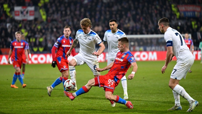 Βικτόρια Πλζεν - Λάτσιο 1-2: «Απόδραση» στο 90+8' και προβάδισμα εν όψει Ολυμπιακού ή Μπόντο 