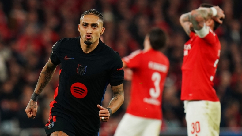 Μπενφίκα – Μπαρτσελόνα 0-1: Καταλανική απόδραση με δέκα από το 22’! (vid)