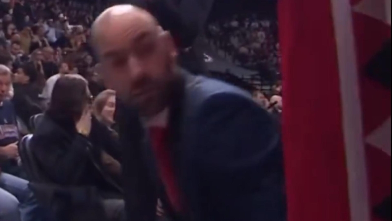 Μονακό, Σπανούλης: Έψαχνε τον Τζέιμς στο timeout της Μονακό! (vid)