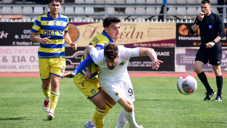 Play out Νοτίου Ομίλου Superleague 2: Ζωντανός στη «μάχη» της παραμονής ο Αστέρας Τρίπολης Β' με νίκη επί της ΑΕΚ Β' (vid) 