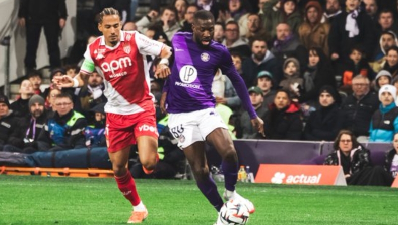 Τουλούζ - Μονακό 1-1: «Έκλεψε» το βαθμό από τους Μονεγάσκους στο φινάλε