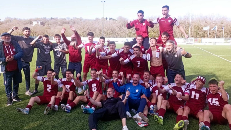 Τα «μπράβο» της ΑΕΛ στην Κ19 για την κατάκτηση του πρωταθλήματος της Super League 2