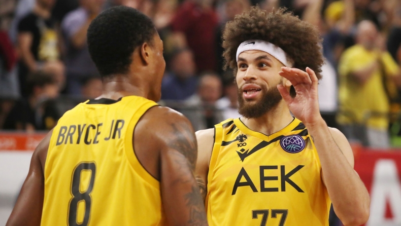  Τα highlights από το εκκωφαντικό ΑΕΚ-Ναντέρ 104-69 που έστειλε την Ενωση στο F4 (vid) 